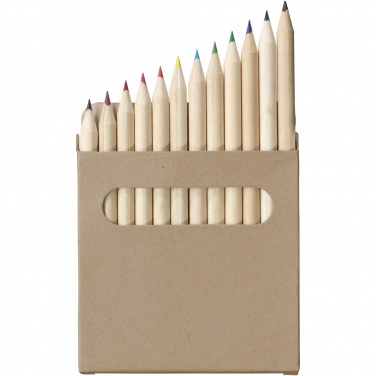 Logotrade corporate gift image of: Artemaa 12-piece pencil colouring set