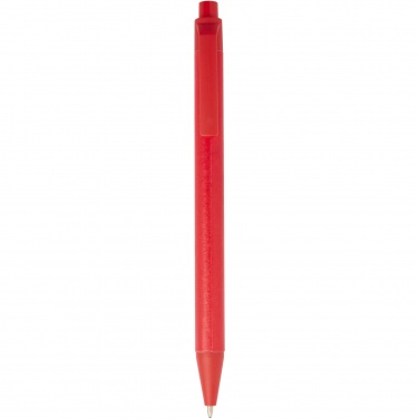 Logo trade promotional gifts picture of: Chartik monochromatic recycled paper ballpoint pen with matte finish