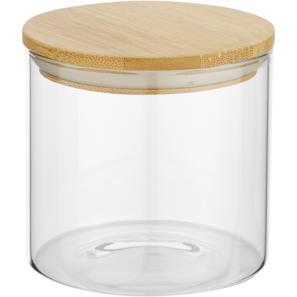 Logo trade promotional merchandise photo of: Boley 320 ml glass food container