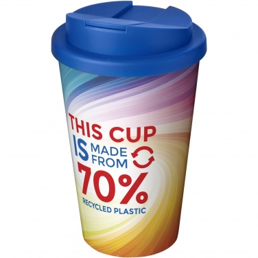 Logo trade promotional merchandise photo of: Brite-Americano® Eco 350 ml spill-proof insulated tumbler