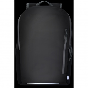 Logo trade promotional product photo of: Aqua 15" GRS recycled water resistant laptop backpack 21L