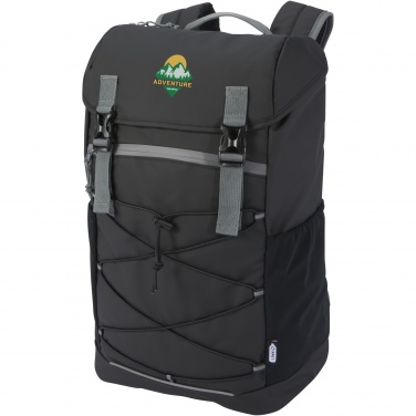 Logotrade promotional merchandise photo of: Aqua 15.6" GRS recycled water resistant laptop backpack 23L