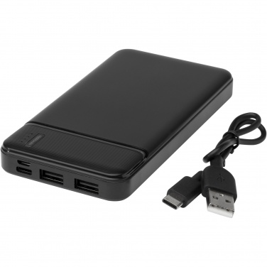 Logo trade advertising products image of: Loop 10.000 mAh recycled plastic power bank 