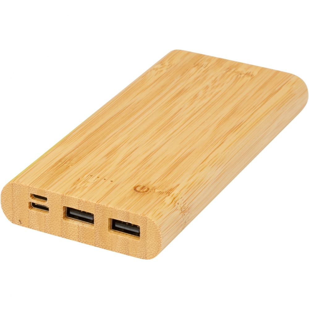 Logotrade promotional gifts photo of: Tulda 10.000 mAh bamboo power bank