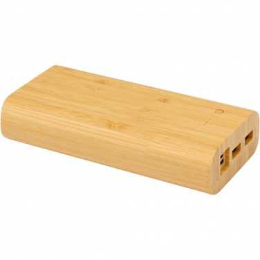 Logo trade promotional giveaways picture of: Tulda 20.000 mAh bamboo power bank