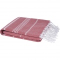 Anna 150 g/m² hammam cotton towel 100x180 cm, Red