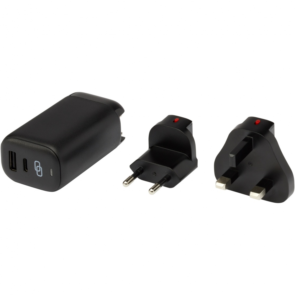 Logotrade promotional gift picture of: ADAPT 25W recycled plastic PD travel charger