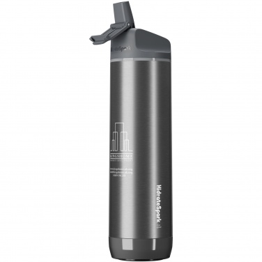 Logo trade promotional giveaways image of: HidrateSpark® PRO 620 ml vacuum insulated stainless steel smart water bottle