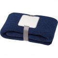 Suzy 150 x 120 cm GRS polyester knitted blanket, Navy