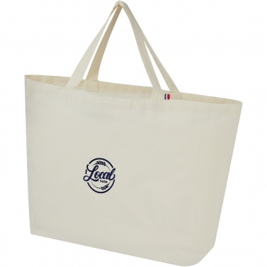 Logotrade promotional item image of: Cannes 200 g/m2 recycled shopper tote bag 10L