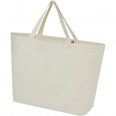 Logo trade promotional giveaway photo of: Cannes 200 g/m2 recycled shopper tote bag 10L