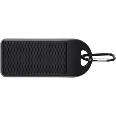 Logo trade promotional gifts picture of: Omni 3W IPX4 RCS recycled plastic Bluetooth® speaker