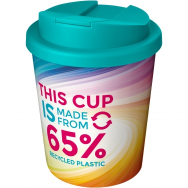 Logo trade promotional giveaway photo of: Brite-Americano Espresso Eco 250 ml spill-proof insulated tumbler