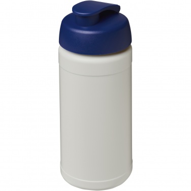 Logotrade promotional gift image of: Baseline 500 ml recycled sport bottle with flip lid