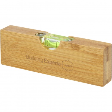 Logotrade promotional merchandise picture of: Flush bamboo spirit level with bottle opener