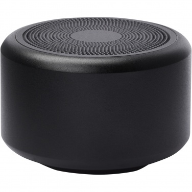 Logo trade promotional merchandise picture of: Rise 3W RCS recycled aluminium Bluetooth® mini speaker 