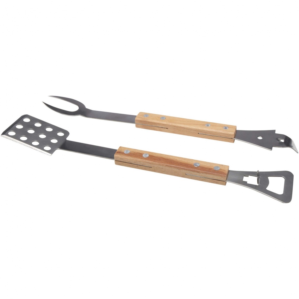 Logo trade promotional merchandise photo of: Fajro BBQ tool set