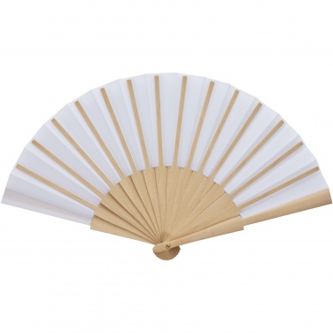 Logo trade advertising products image of: Manuela hand fan