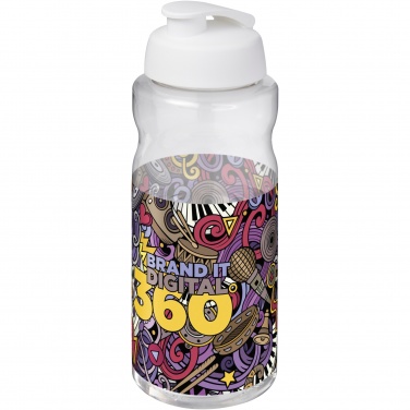 Logotrade promotional item picture of: H2O Active® Big Base 1 litre flip lid sport bottle