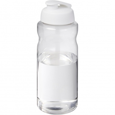 Logotrade promotional merchandise image of: H2O Active® Big Base 1 litre flip lid sport bottle