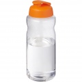 H2O Active® Big Base 1 litre flip lid sport bottle, Orange