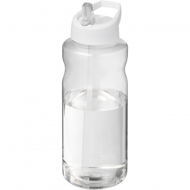 Logo trade promotional giveaways image of: H2O Active® Big Base 1 litre spout lid sport bottle