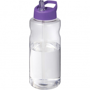 Logo trade promotional products picture of: H2O Active® Big Base 1 litre spout lid sport bottle