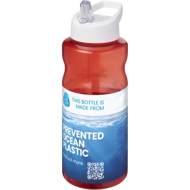 Logo trade promotional merchandise photo of: H2O Active® Eco Big Base 1 litre spout lid sport bottle