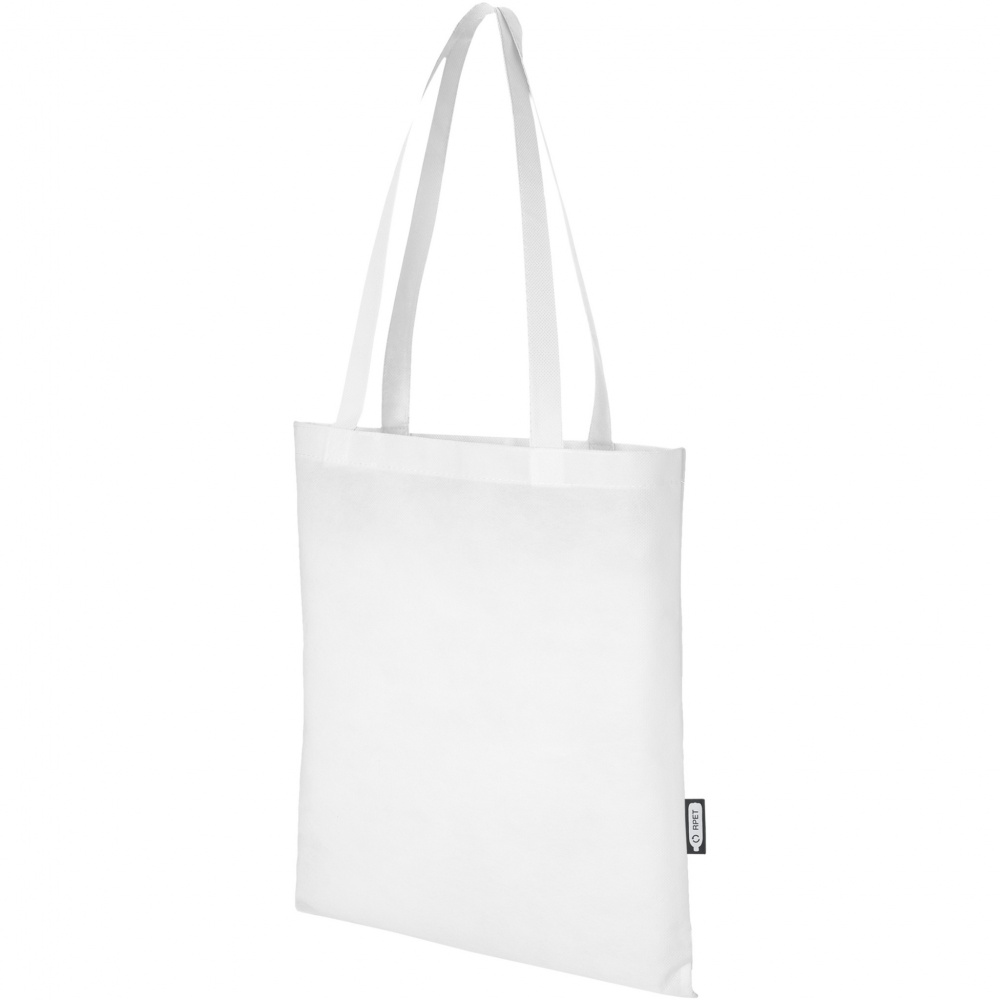 Logotrade promotional gift picture of: Zeus GRS recycled non-woven convention tote bag 6L