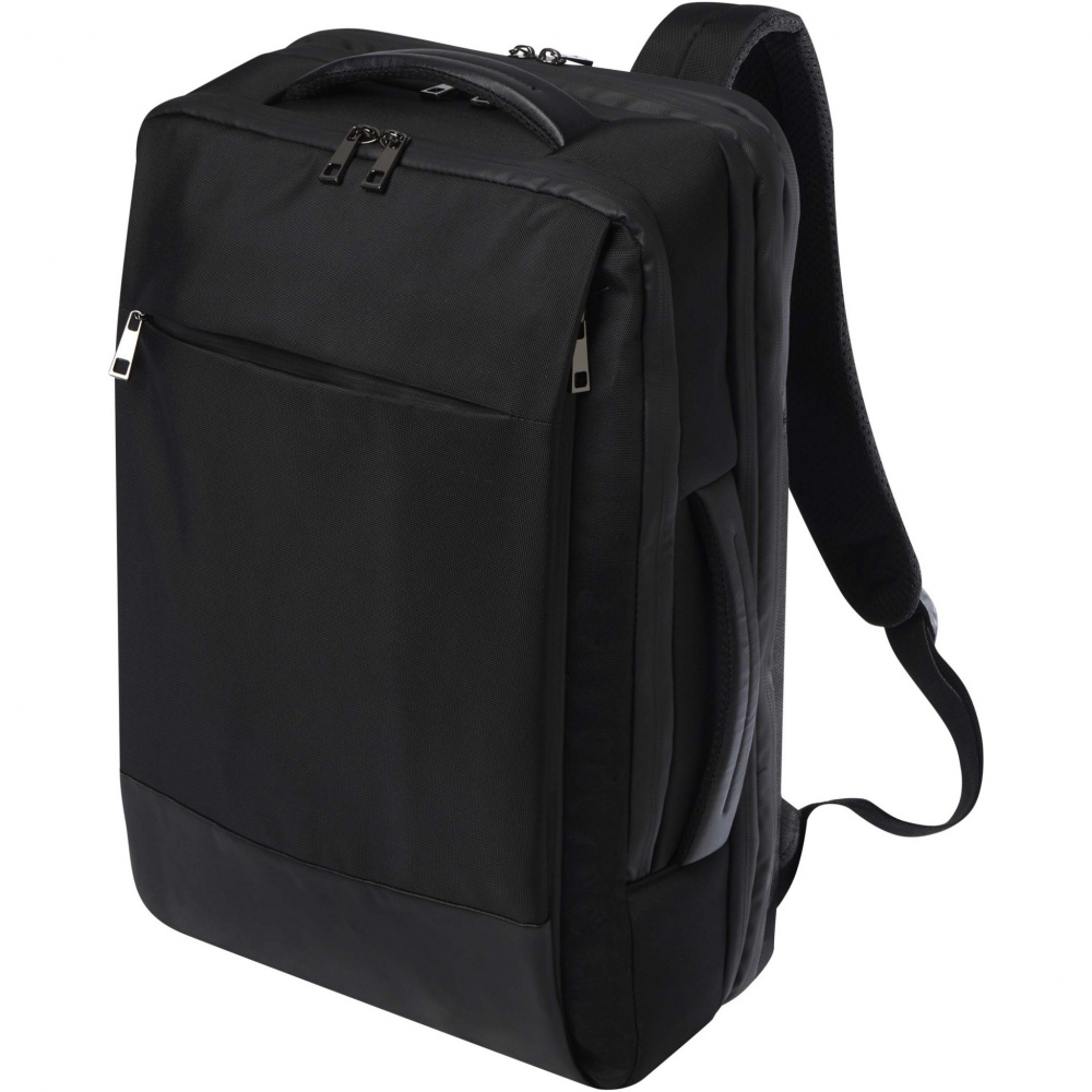 Logo trade promotional giveaways picture of: Expedition Pro 17" GRS recycled expandable laptop backpack 35L