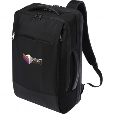 Logotrade promotional giveaway image of: Expedition Pro 17" GRS recycled expandable laptop backpack 35L