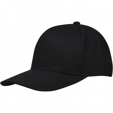 Logo trade promotional products image of: Onyx 5 panel Aware™ recycled cap