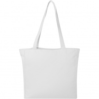 Logo trade promotional products image of: Weekender 500 g/m² Aware™ recycled tote bag