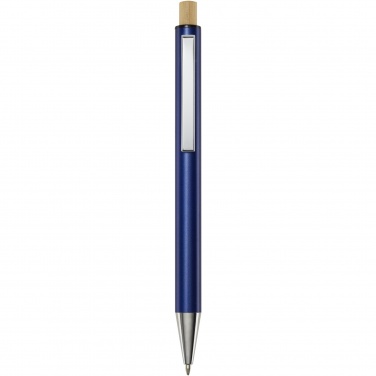 Logotrade promotional items photo of: Cyrus recycled aluminium ballpoint pen (blue ink)