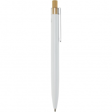 Logo trade advertising product photo of: Nooshin recycled aluminium ballpoint pen  (blue ink)