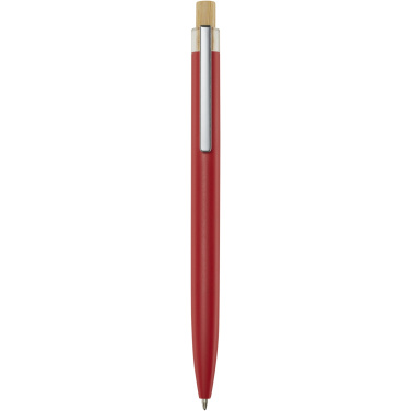 Logo trade promotional gifts picture of: Nooshin recycled aluminium ballpoint pen