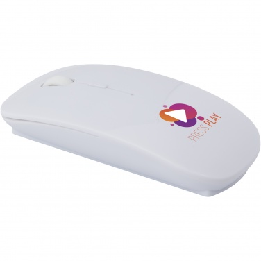 Logotrade promotional merchandise picture of: Menlo RCS recycled plastic wireless mouse 