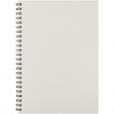 Logo trade advertising products picture of: Desk-Mate® A5 colour spiral notebook