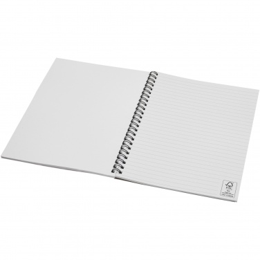 Logo trade promotional items picture of: Desk-Mate® A5 colour spiral notebook