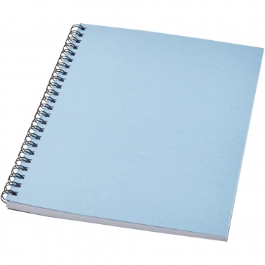 Logo trade promotional giveaways picture of: Desk-Mate® A5 colour spiral notebook