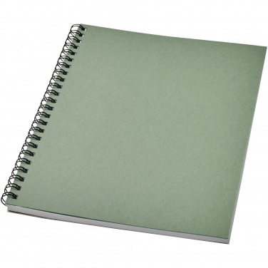 Logo trade promotional merchandise picture of: Desk-Mate® A5 colour spiral notebook