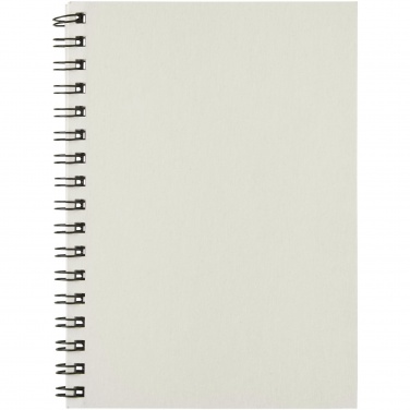 Logo trade promotional giveaways picture of: Desk-Mate® A6 colour spiral notebook