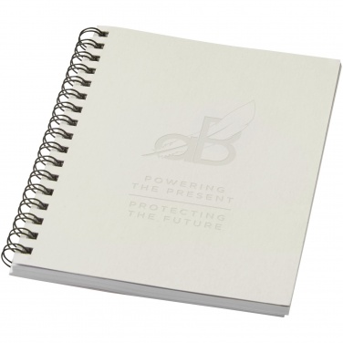 Logo trade promotional merchandise photo of: Desk-Mate® A6 colour spiral notebook