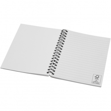 Logo trade corporate gifts picture of: Desk-Mate® A6 colour spiral notebook