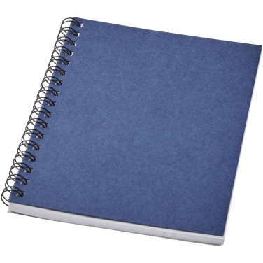 Logo trade promotional items image of: Desk-Mate® A6 colour spiral notebook