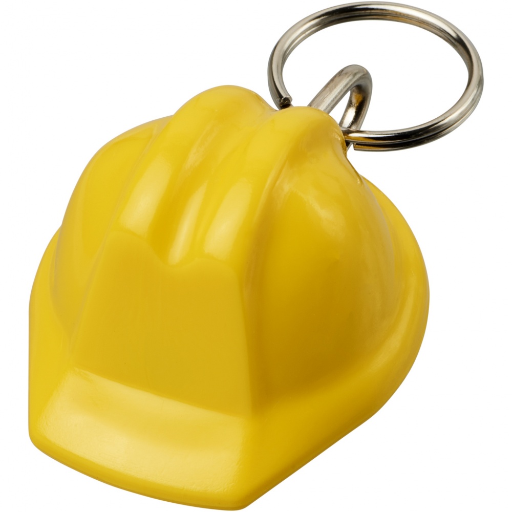 Logotrade advertising products photo of: Kolt hard hat-shaped recycled keychain