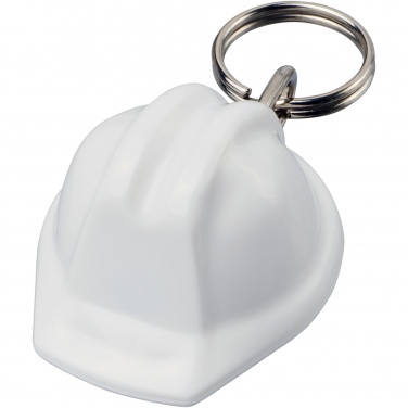 Logo trade advertising products picture of: Kolt hard hat-shaped recycled keychain