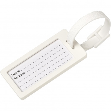 Logotrade corporate gift picture of: River recycled window luggage tag