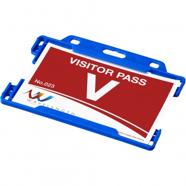 Logo trade corporate gift photo of: Vega recycled plastic card holder