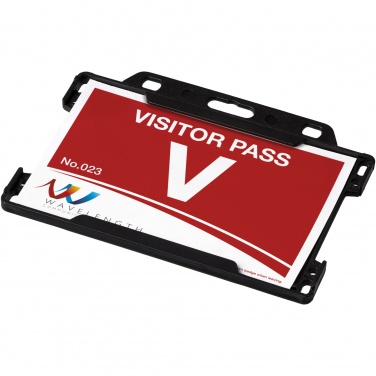 Logo trade promotional gifts image of: Vega recycled plastic card holder